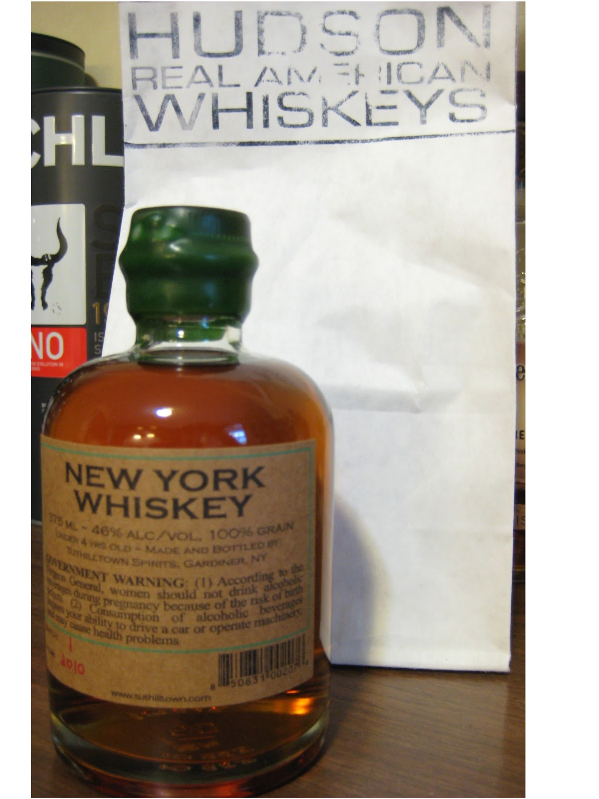 whiskey "made in New York"...