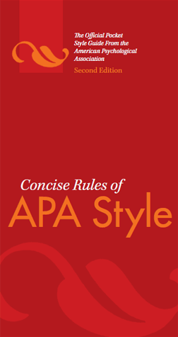 The Concise Rules of APA Style