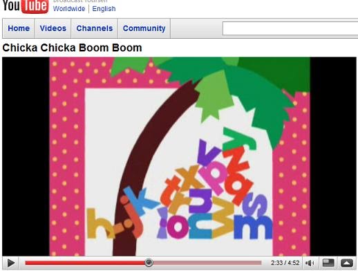 Nutrition for the Mind: Chicka Chicka Boom Boom