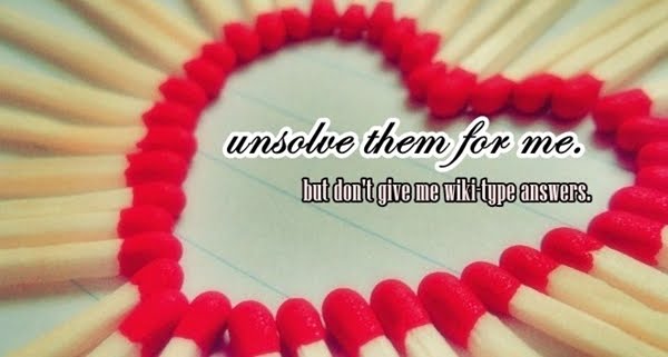 unsolve them for me.