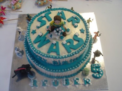 Star Wars Birthday Cake on Yochana S Cake Delight    Star Wars Birthday Cake