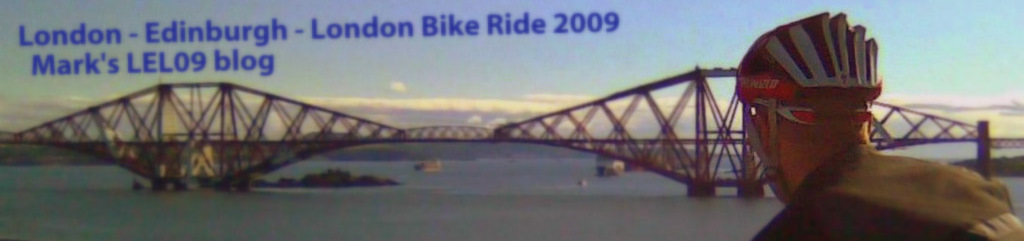 London - Edinburgh - London  Bike Ride\