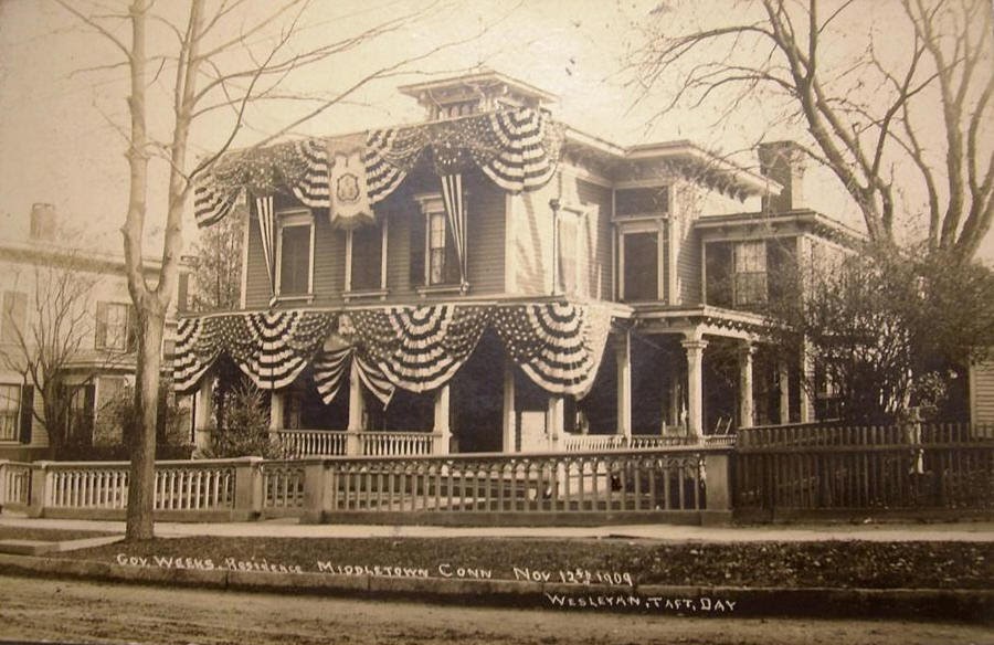 middletowneye From 1909 Taft at Wesleyan; Shanklin Installed