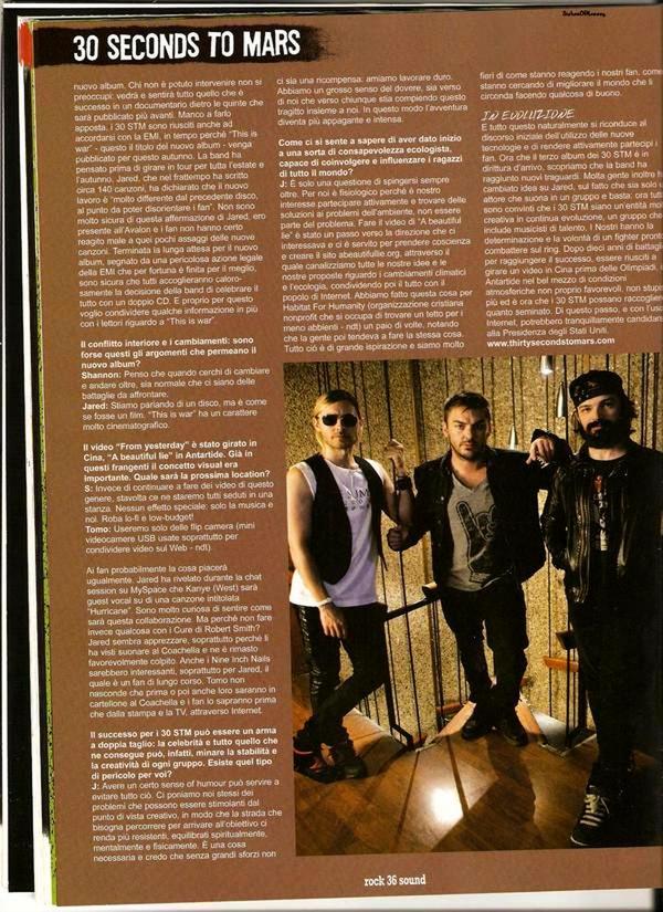 ø lll •o. 30 Seconds To Mars Army Peru ₪ ø lll •o.: junio 2009 ø lll •o. 30 Seconds To Mars Army Peru ₪ ø lll •o.: junio 2009