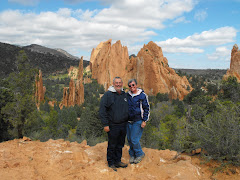 PEG AND STEVE AT GARDEN OF THE GODS