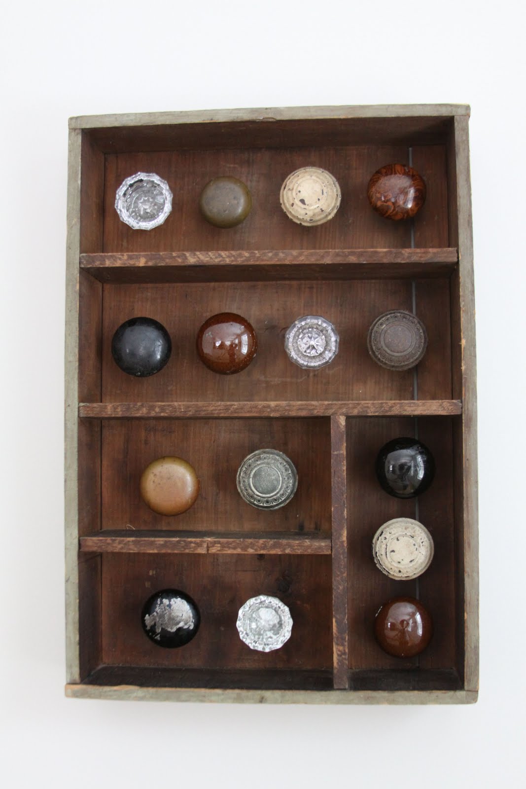 Mamaka Mills Recycled and Custom Memory Quilts Vintage Door Knob Wall