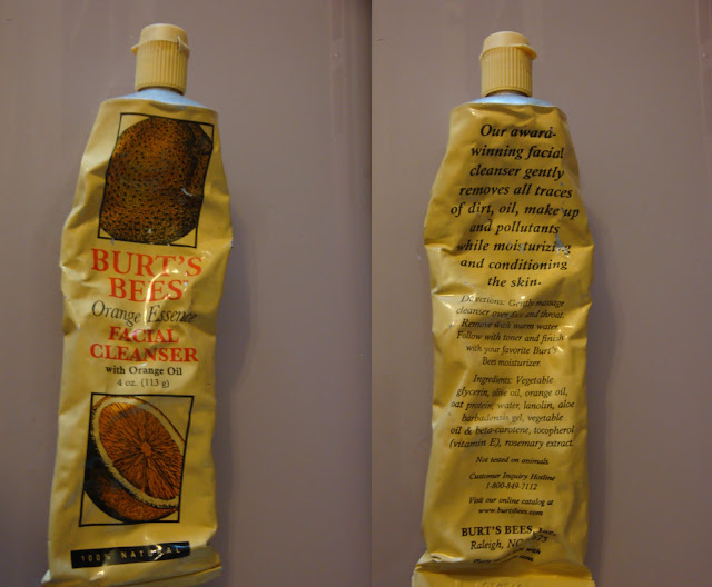 Burt's Bees Orange Essence Facial Cleanser