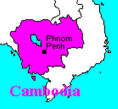 Present Map of Cambodia