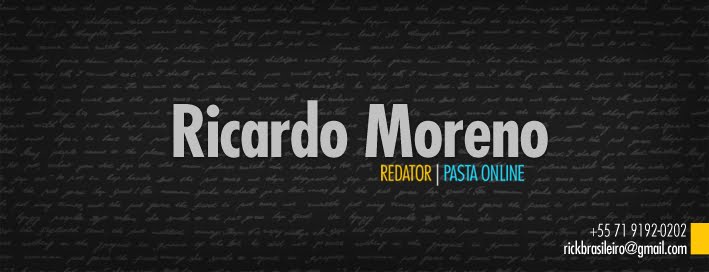 Ricardo Moreno - Redator Publicitário