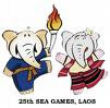 The official mascotts of the 25th SEA Games