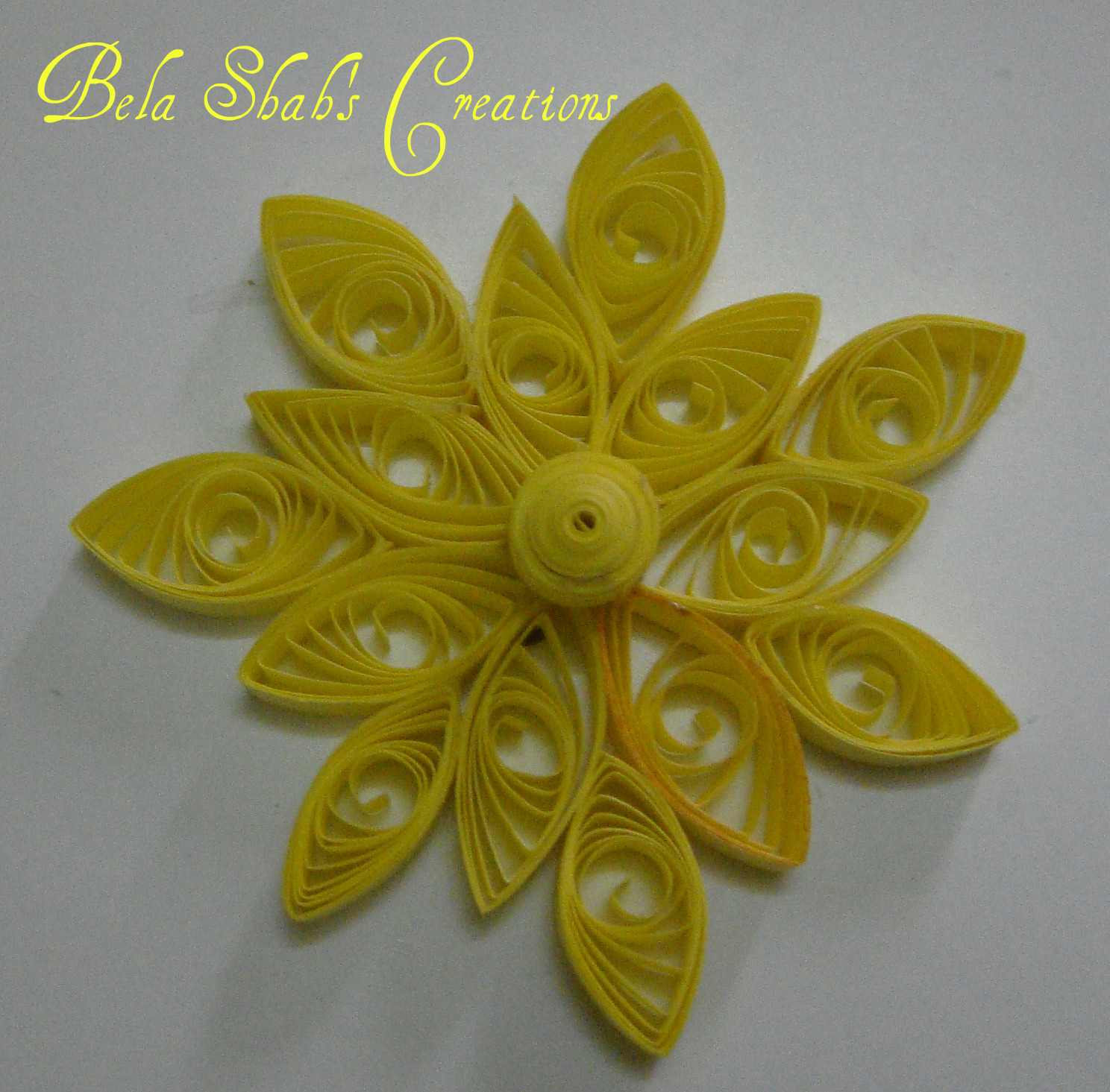 Bela's Quilled Creations Quilled Flowers