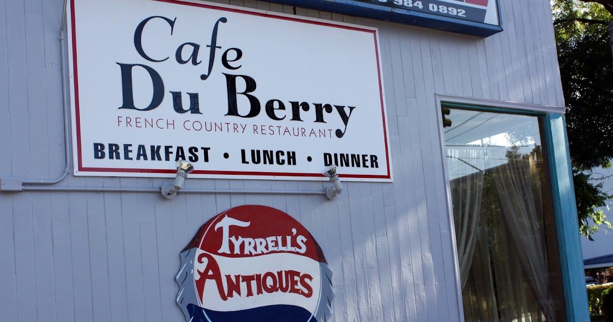 Sherman's Food Adventures Cafe du Berry