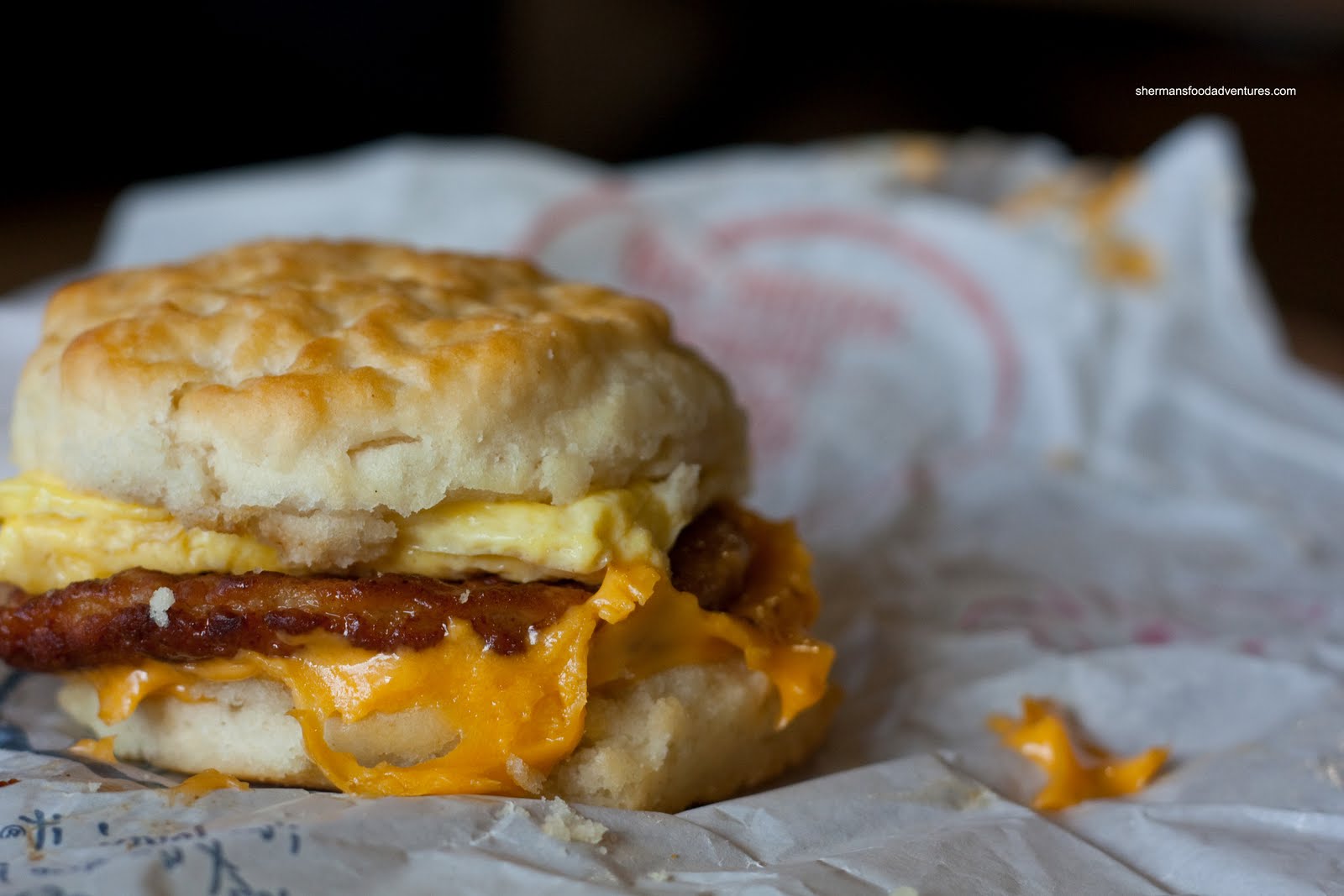 Sherman's Food Adventures Buttermilk Biscuit Sandwich McDonald's