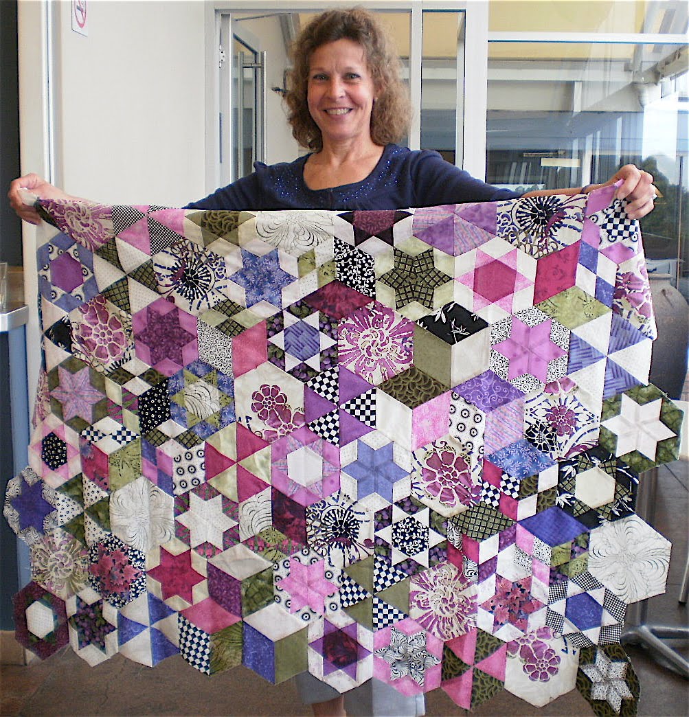 Hexagon+quilt+template