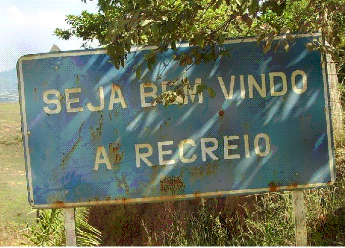 PLACA  NA ESTRADA DE CONCEIÇÃO DA BOA VISTA NAS PROXIMIDADES DO COLINA CLUBE