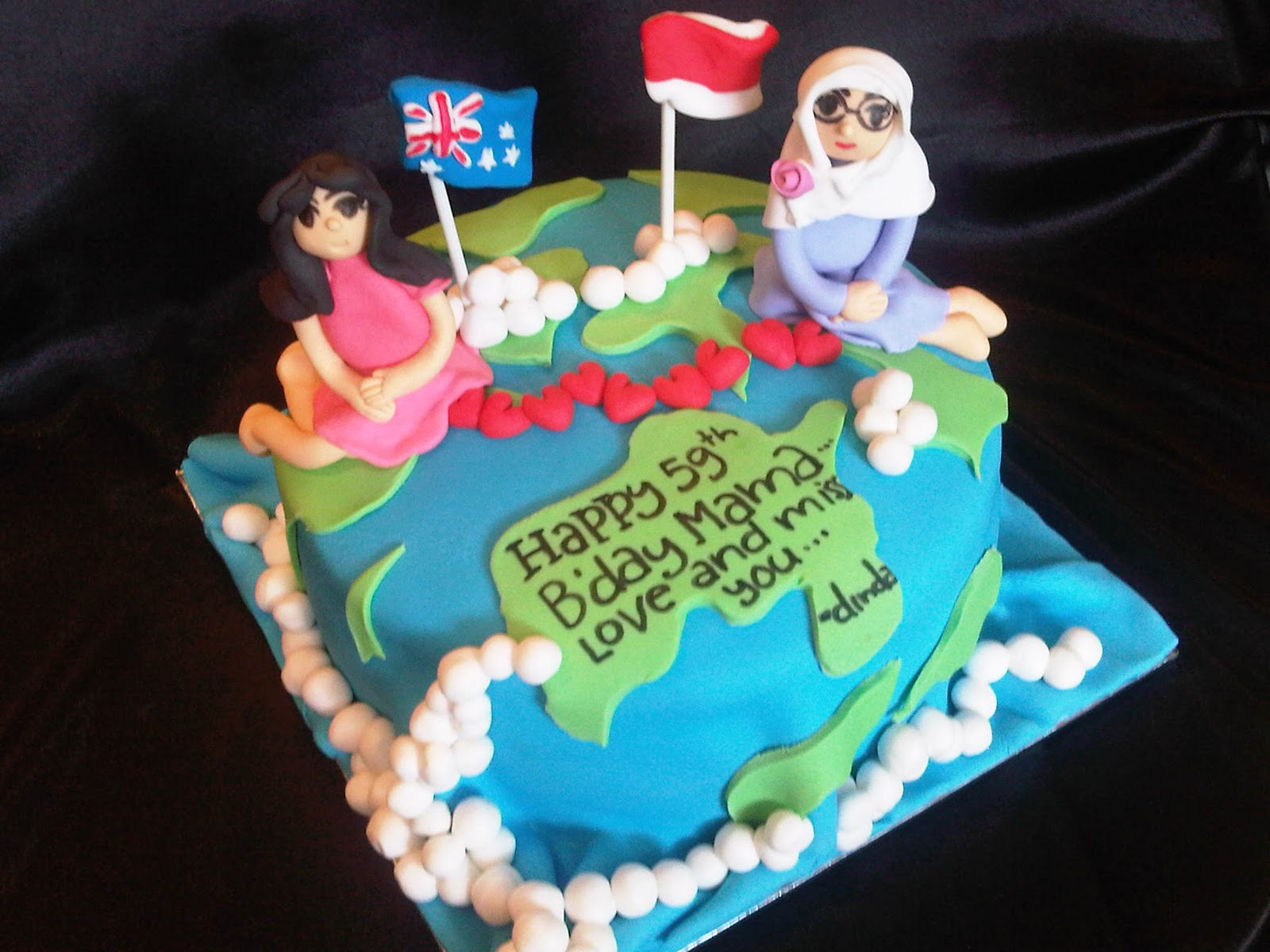 Say It With Cakes By Vazkya long distance theme cake