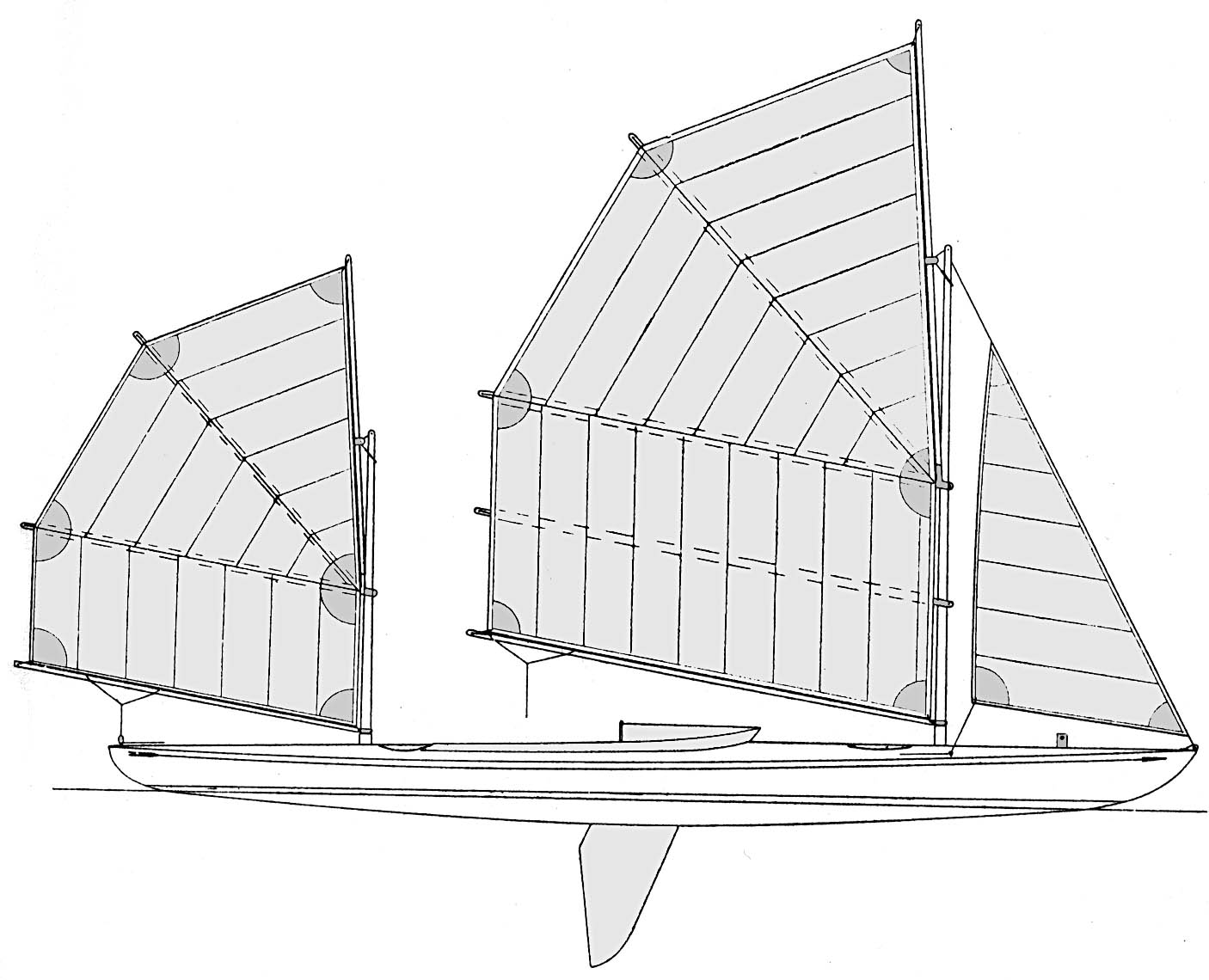 Outrigger Sailing Canoe Build Tyvek Sail Thoughts