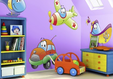 Decorando la habitación de tus hijos con Adhesivos photo foto rec%C3%A1mara con adhesivos 4 Decorando la habitación de tus hijos con Adhesivos