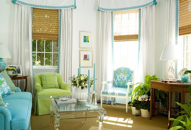 decora y disena: Foto de diseño de sala interior con colores relajantes