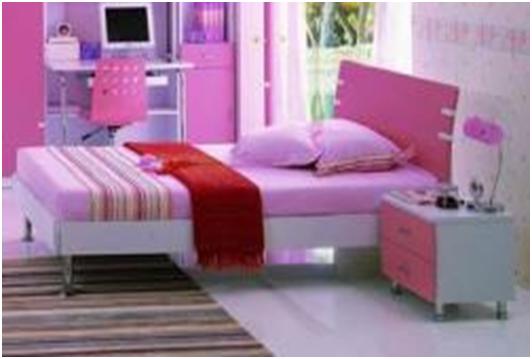 الشرود Dormitorio+rosado