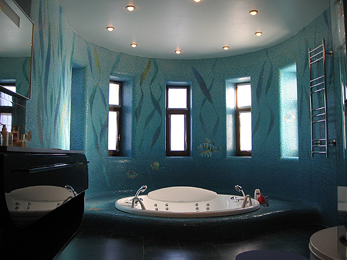 decora y disena: 5 Fotos de Baños Decorados en Color Azul