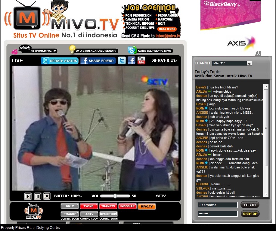 HabibieSystem: Nonton TV "gak" Pake TV