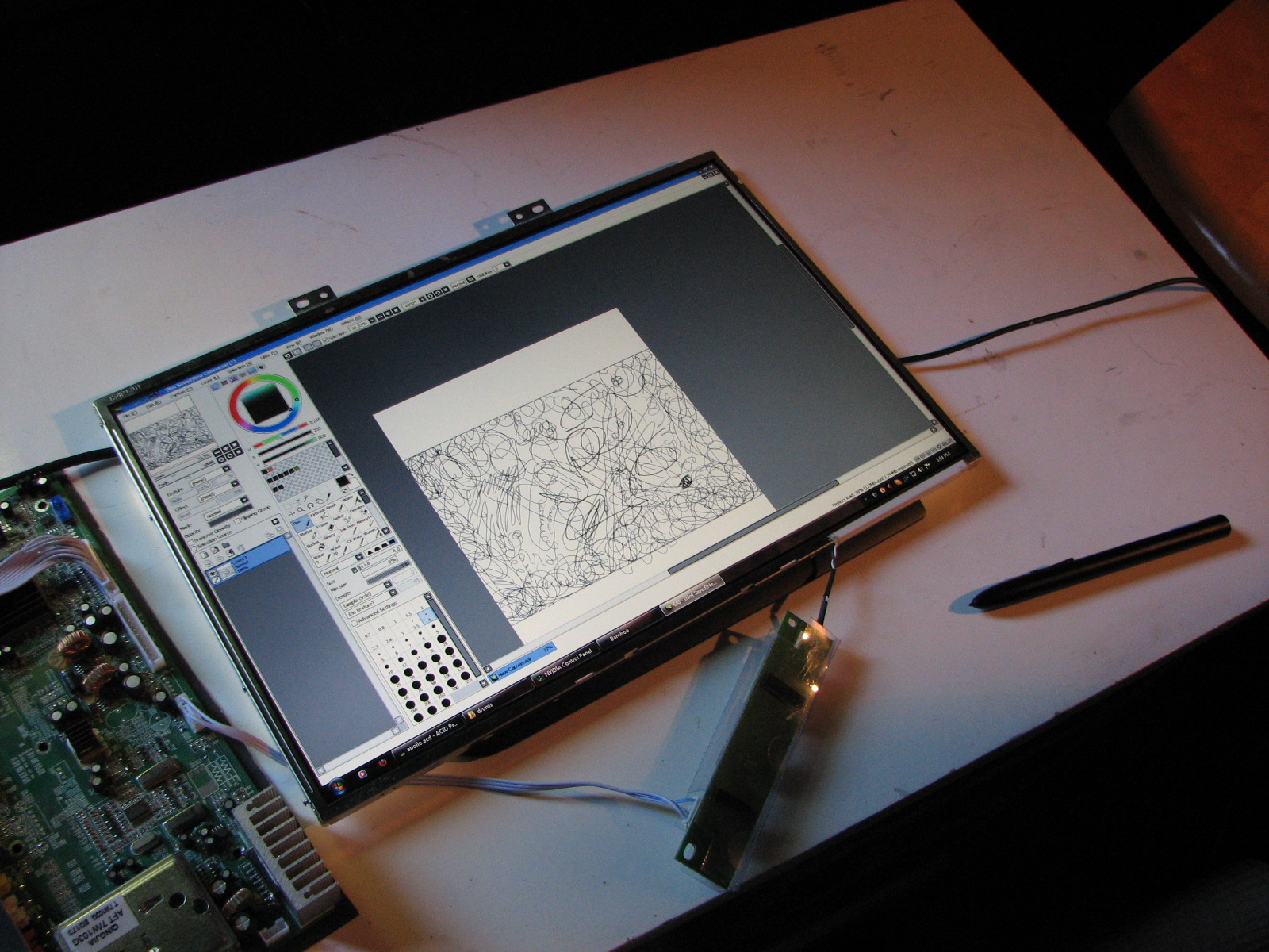 Homemade LCD Tablet Screen