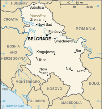 Srebrenica Map