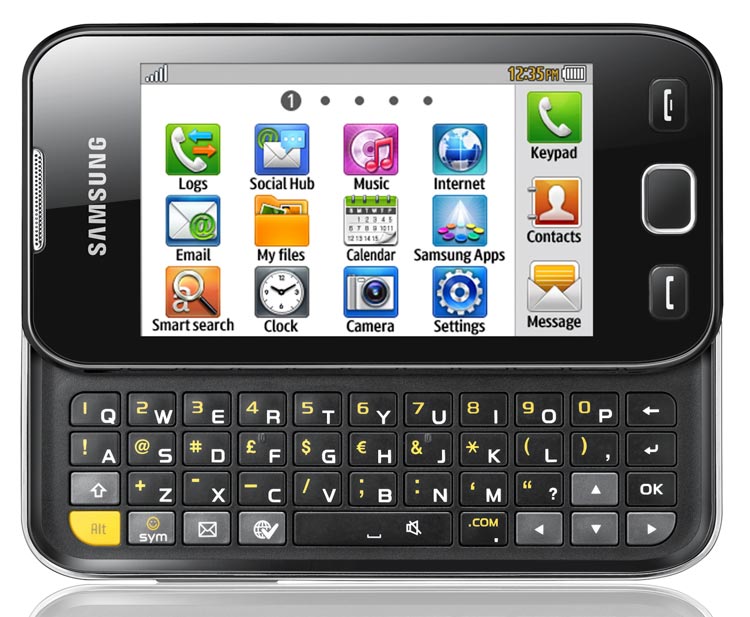 Samsung Slider Mobile