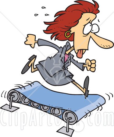 treadmill clipart