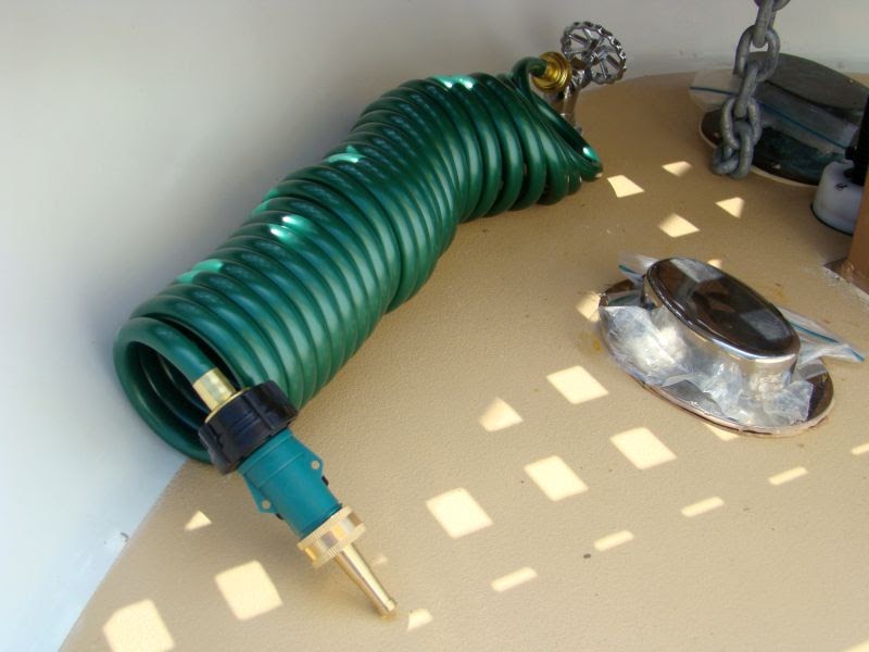 The Trawler Beach House Anchor Washdown System