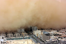 Sand storms over Riyadh
