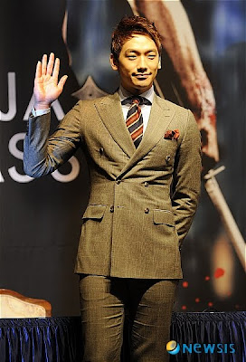 Rain promotes Ninja Assassin in Seoul · K-POPPED!