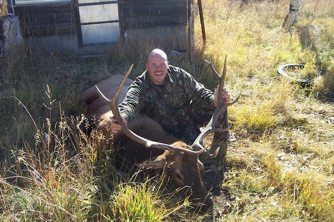 My dad and the elk