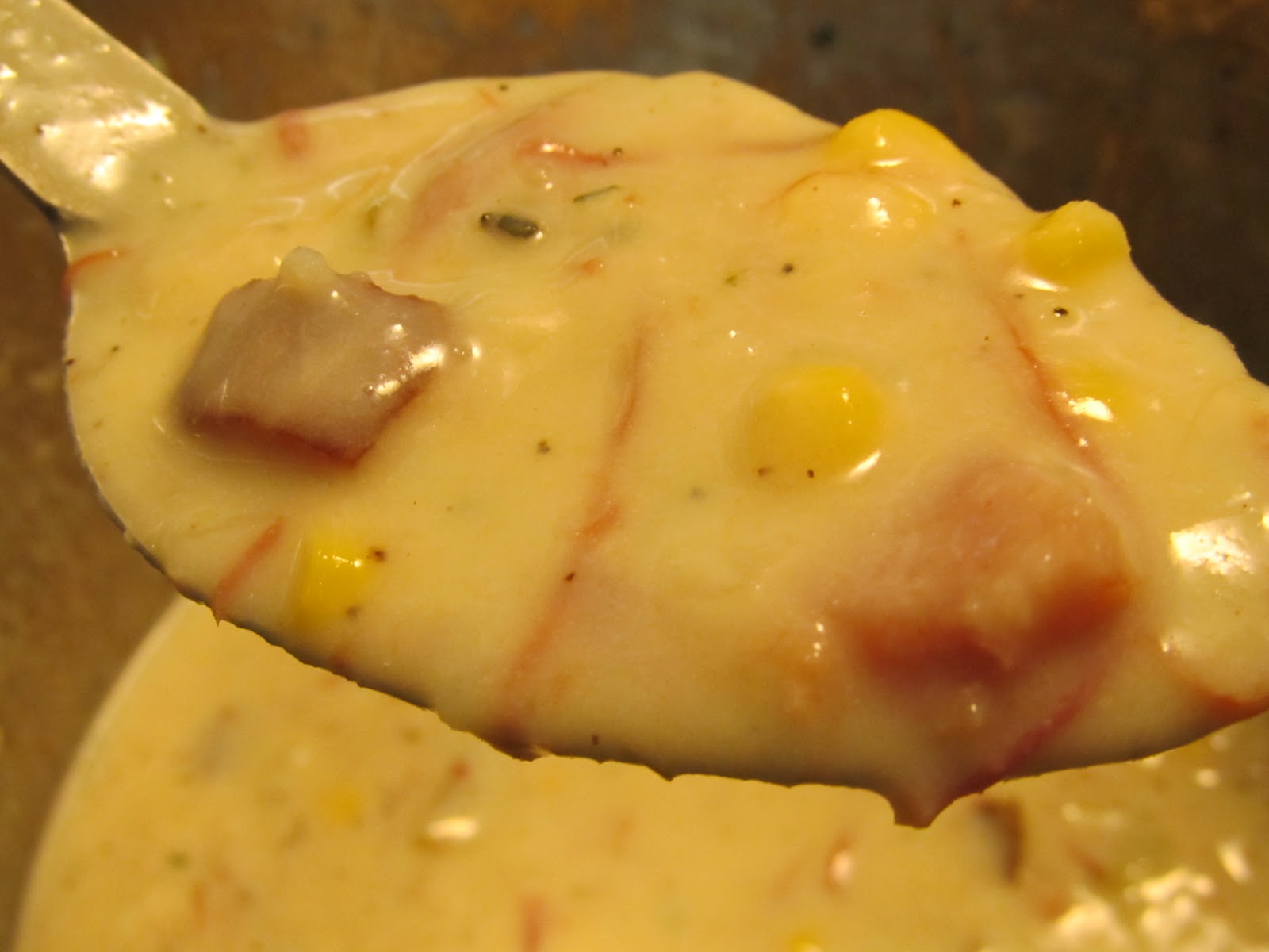 Homestead Wannabes Ham and Corn Chowder Recipe