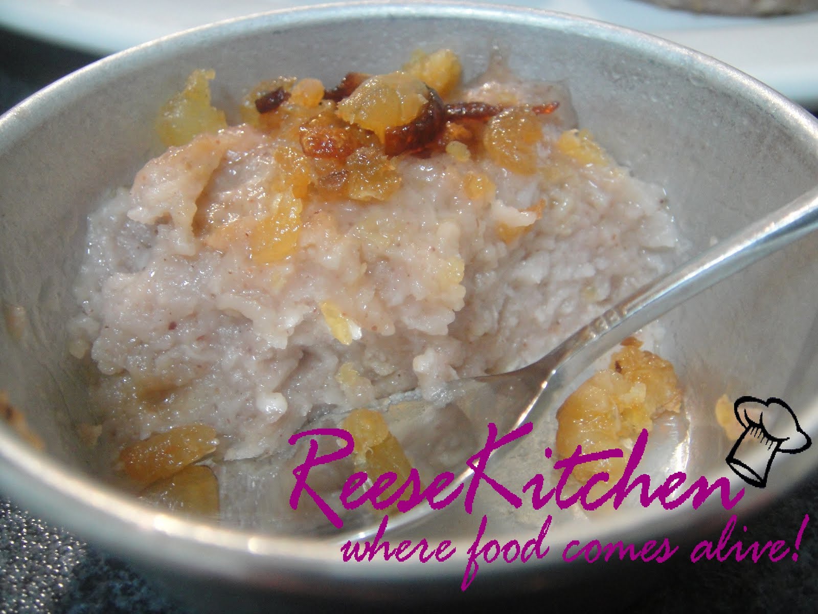 ReeseKitchen Yam Cakes in Bowls