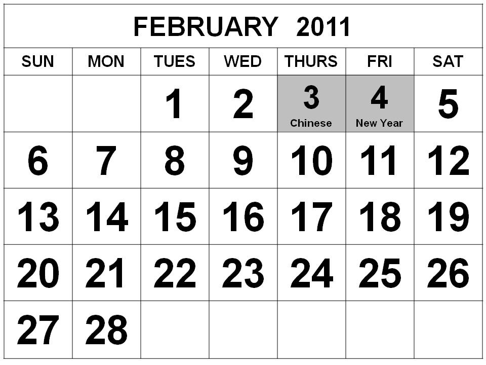 february 2011 calendar pics. Download January 2011 PDF. February 2011 Calendar - Style 3
