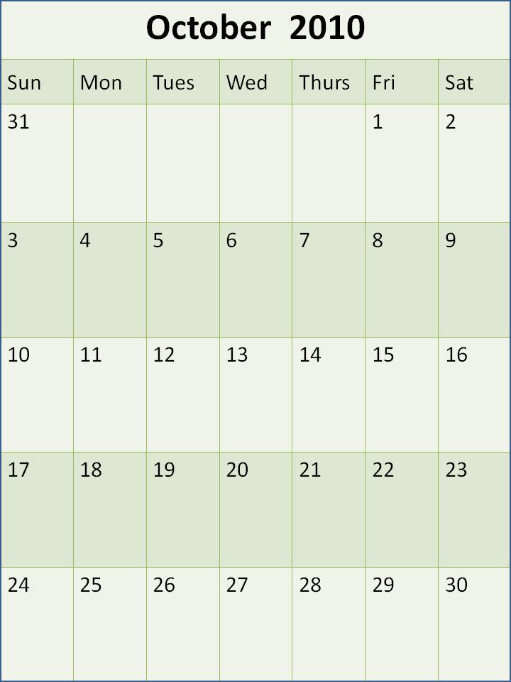 calendar 2010 with holidays. printable calendar 2010 dessin