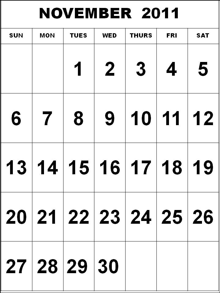 november calendar 2011. Theme november calendar pdf