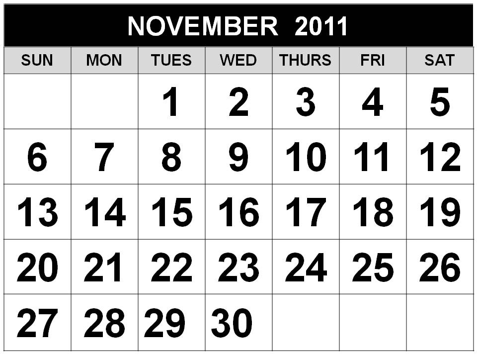 Month+2011+calendar