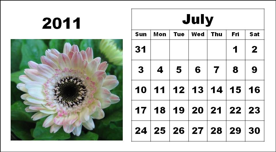 july calendars. Monthly hub calendar template