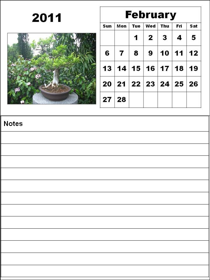 blank calendar template february 2011. certificate, Blank