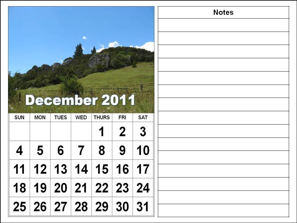 2011 december calendar. Calendar 2011 December
