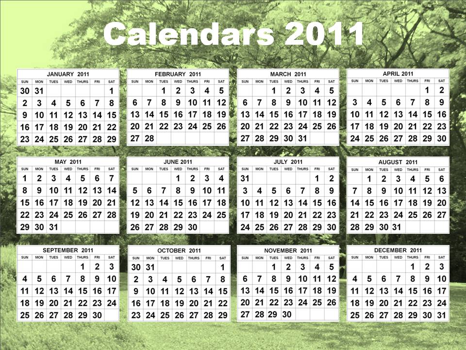 yearly calendar 2011. free yearly calendar 2011.