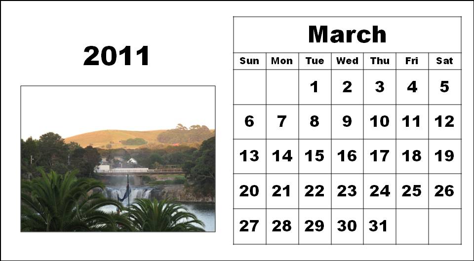 monthly calendar template march 2011. 2011 march calendar template.