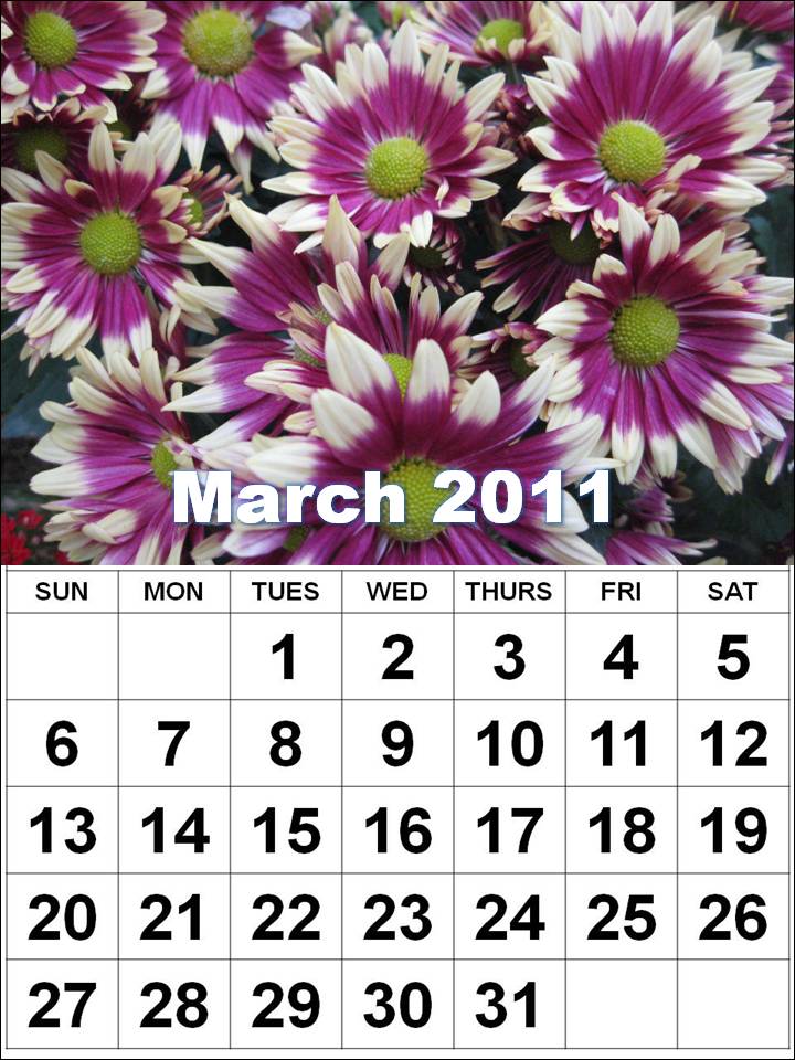 blank calendar march 2011 printable. lank march 2011 calendar