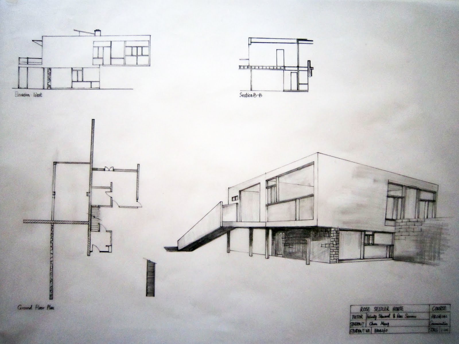 Furniture in rose seidler house picture