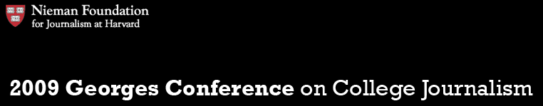 2009 Georges Conference<br>on College Journalism