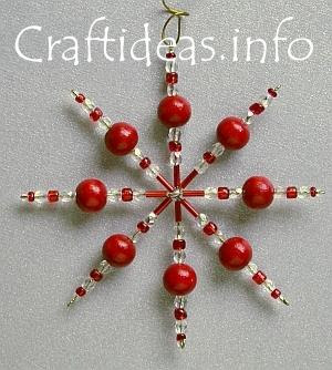 Beaded Christmas Decorations