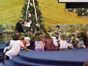 Tony Reading the Christmas Story to LC Kids